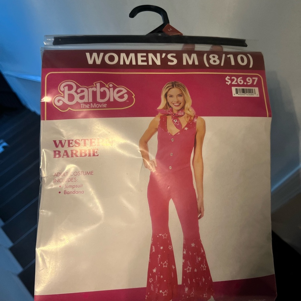 Barbie Western Costume Women's M